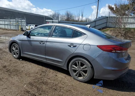 2018 Hyundai Elantra Sel from USA, damaged, VIN 5NPD84LF2JH305201